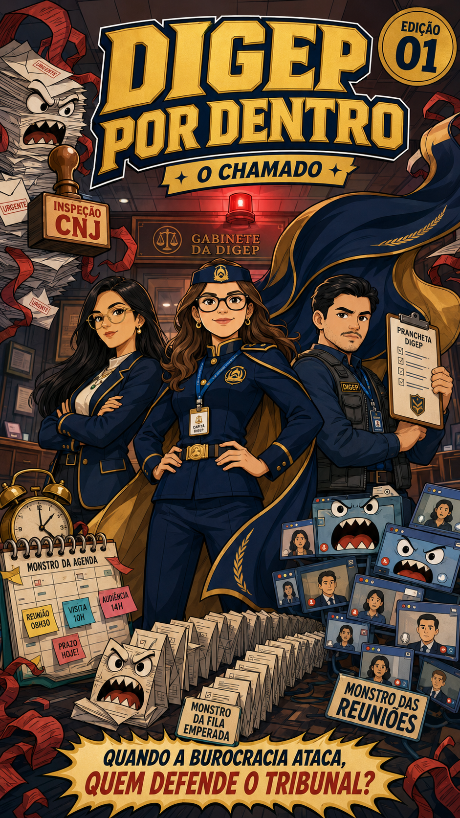 Capa do Gibi — Edição 01